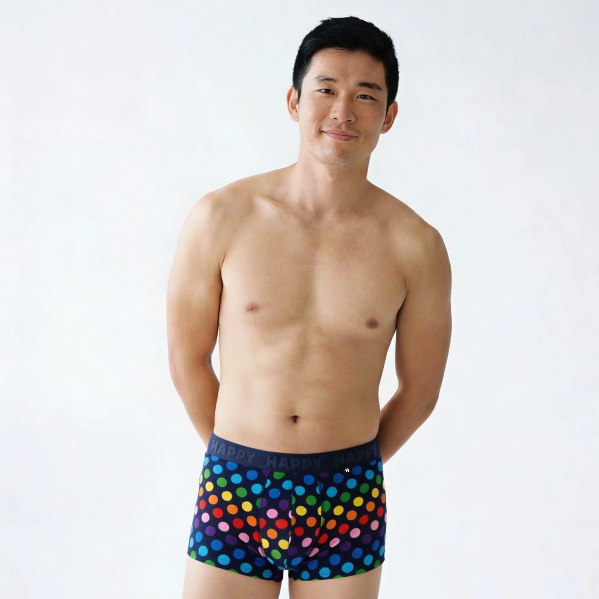 1-Pack Multi Big Dot Short Boxer