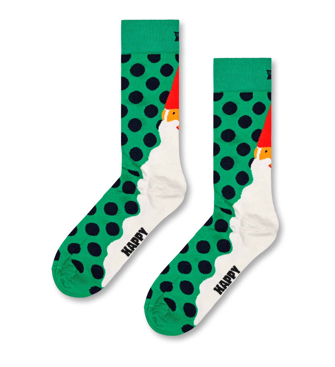 Santas Beard Sock - Green