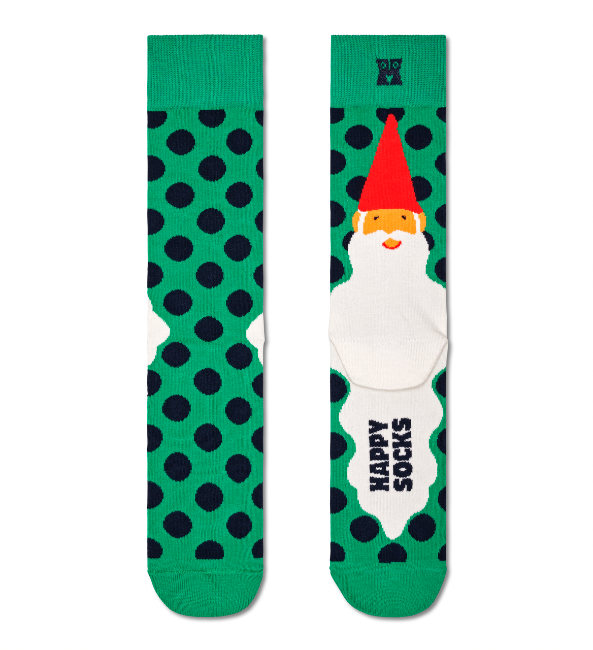 Santas Beard Sock - Green