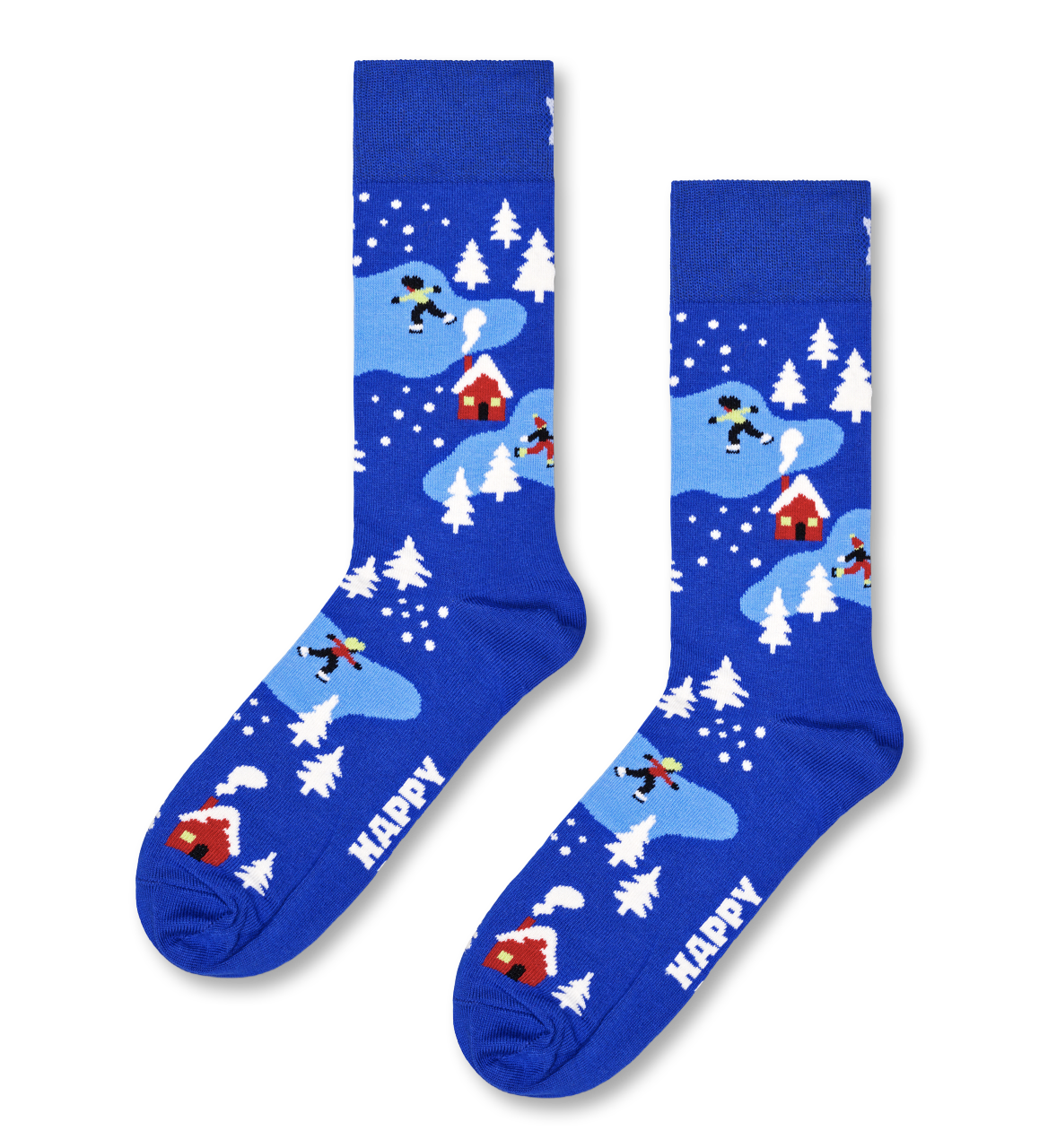 Winter Night Sock - Blue