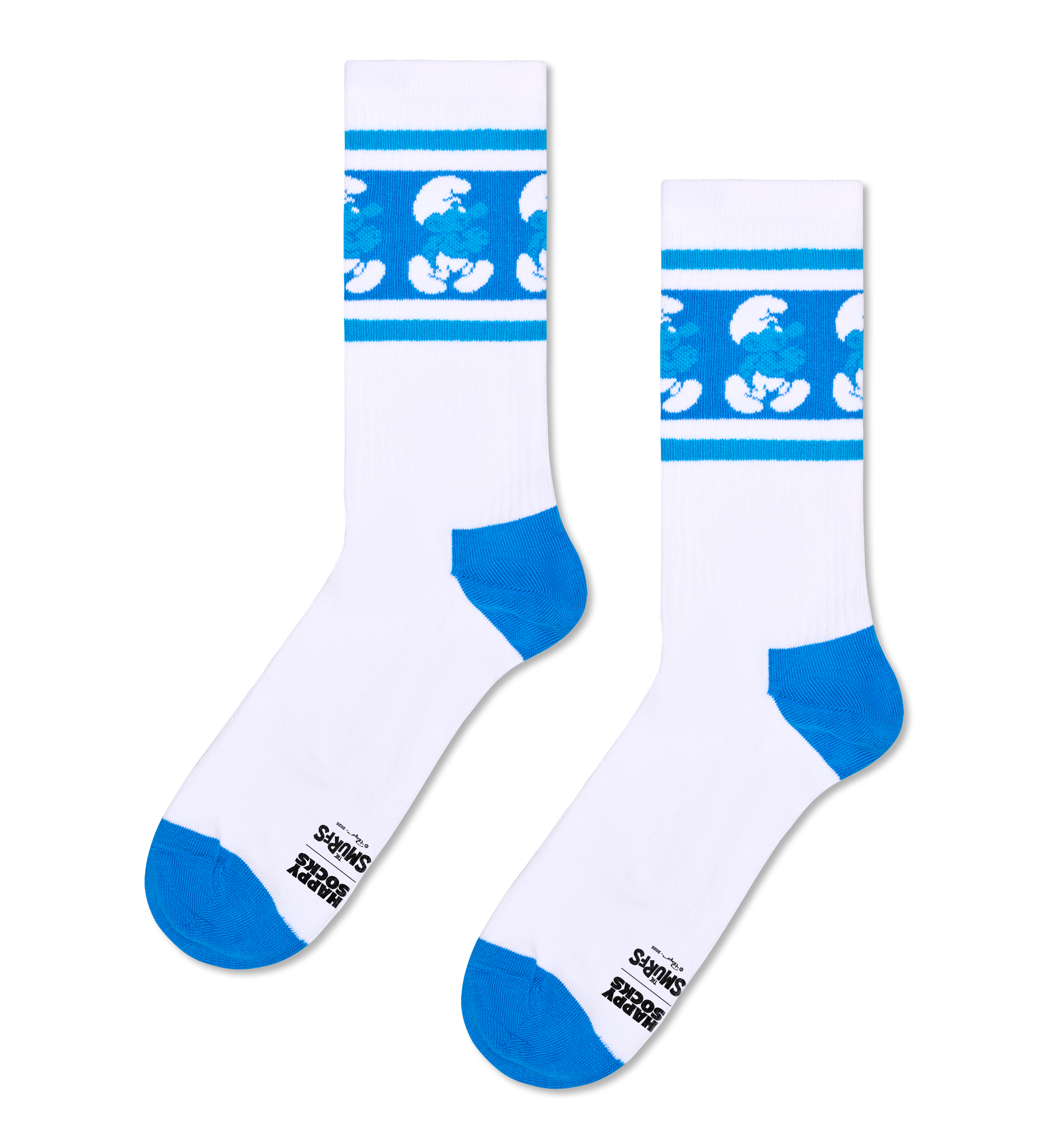 The Smurfs Striding Smurf Sock